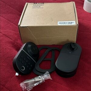 Smart Lock with Keypad - Black